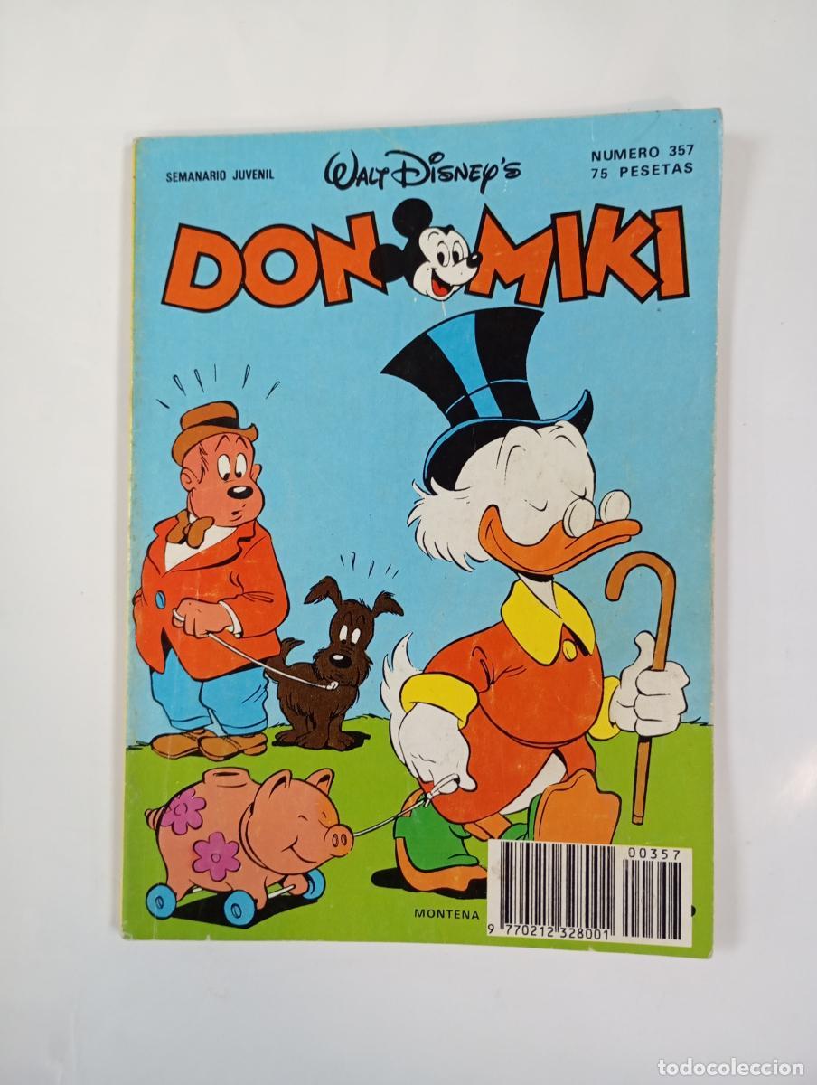 Livres: DON MIKI N&ordm; 357. SEMANARIO JUVENIL WAL DISNEY. - MONTENA. TDK1001