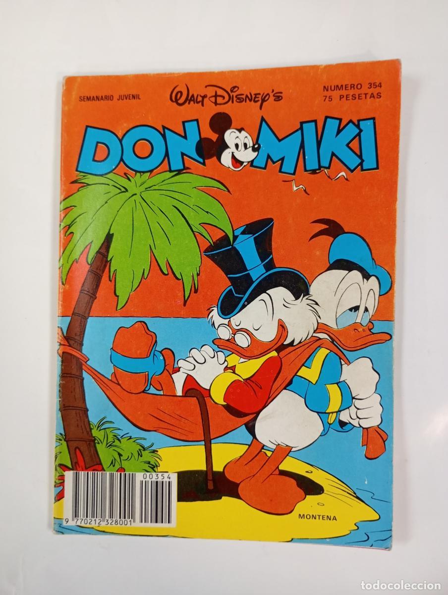 Livres: DON MIKI N&ordm; 354. SEMANARIO JUVENIL WAL DISNEY. - MONTENA. TDK1001