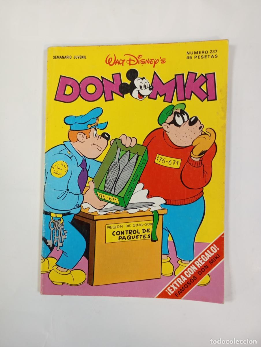 Livres: DON MIKI N&ordm; 237. SEMANARIO JUVENIL WAL DISNEY. - MONTENA. TDK1001