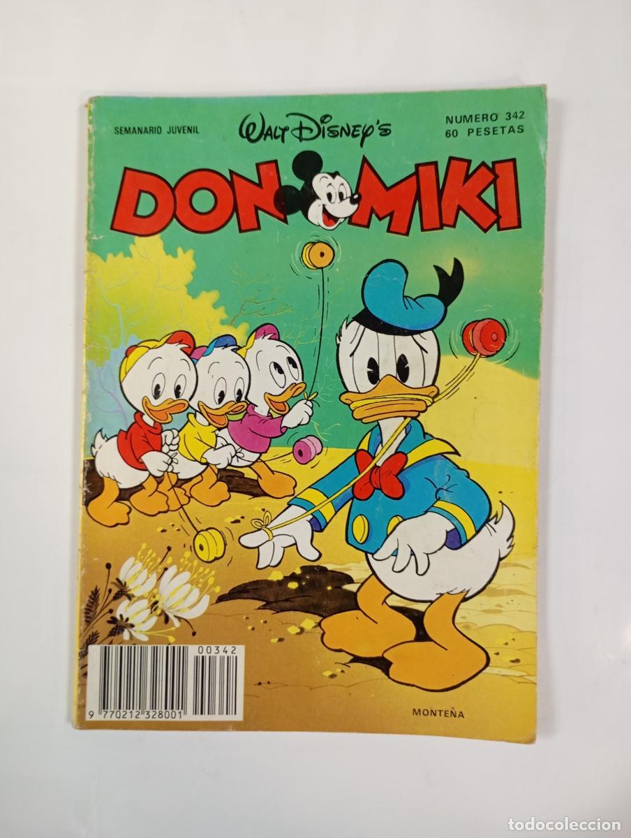 B&uuml;cher: DON MIKI N&ordm; 342. SEMANARIO JUVENIL WAL DISNEY. - MONTENA. TDK1001