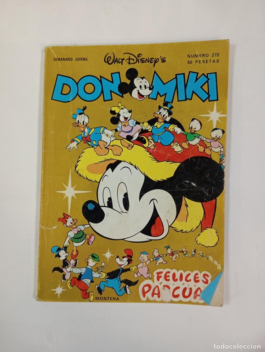 Libri di seconda mano: DON MIKI N&ordm; 272. SEMANARIO JUVENIL WAL DISNEY. - MONTENA. TDK1001