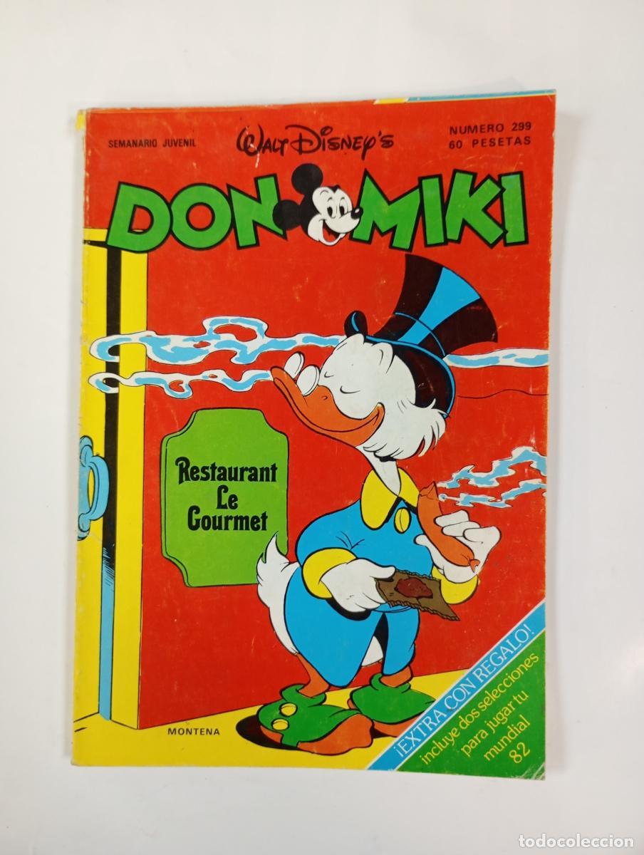 Libri di seconda mano: DON MIKI N&ordm; 299. SEMANARIO JUVENIL WAL DISNEY. - MONTENA. TDK1001