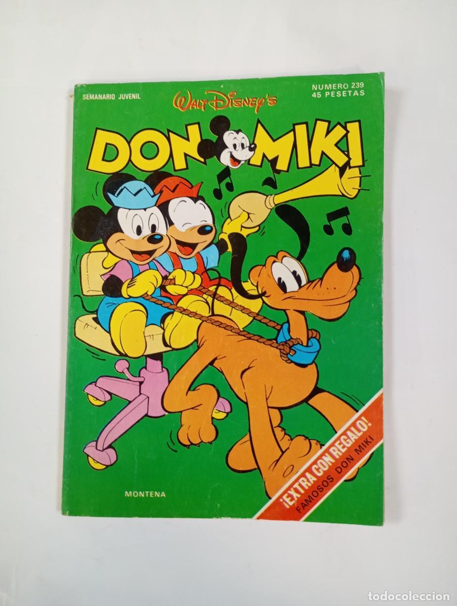 Libri di seconda mano: DON MIKI N&ordm; 239. SEMANARIO JUVENIL WAL DISNEY. - MONTENA. TDK1001