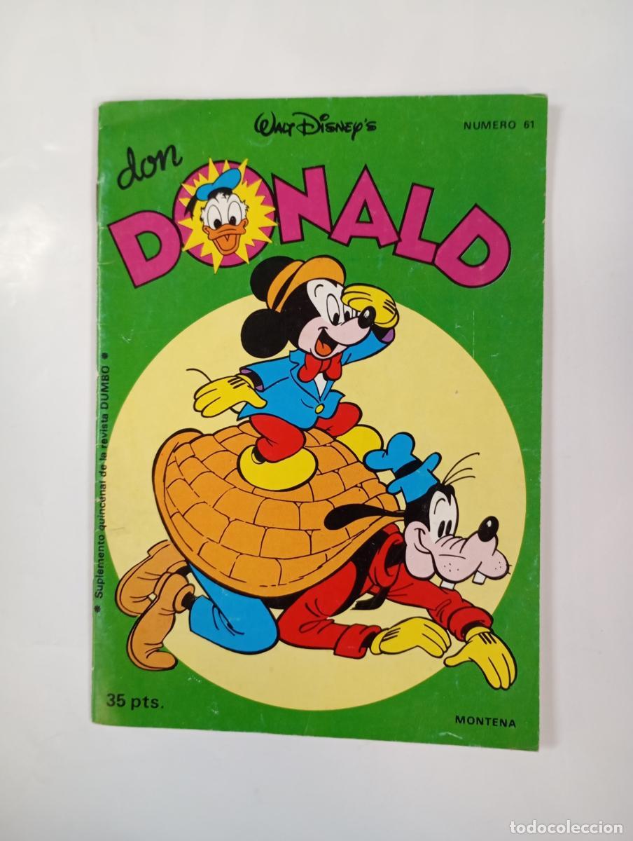 Livres: DON DONALD N&ordm; 61. WALT DISNEY. - MONTENA. TDK1001