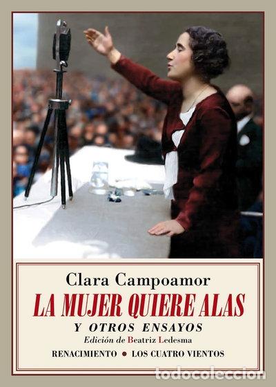 books: La mujer quiere alas y otros ensayos- 9788417550660