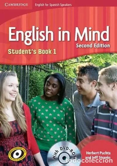 Libros: English in Mind for Spanish Speakers Level 1 Student's Book- 9788483237908