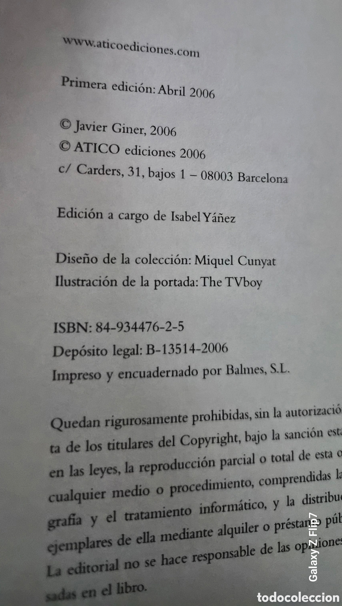 Libros: EL DEDO EN EL CORAZ&Oacute;N- JAVIER GINER - Foto 2