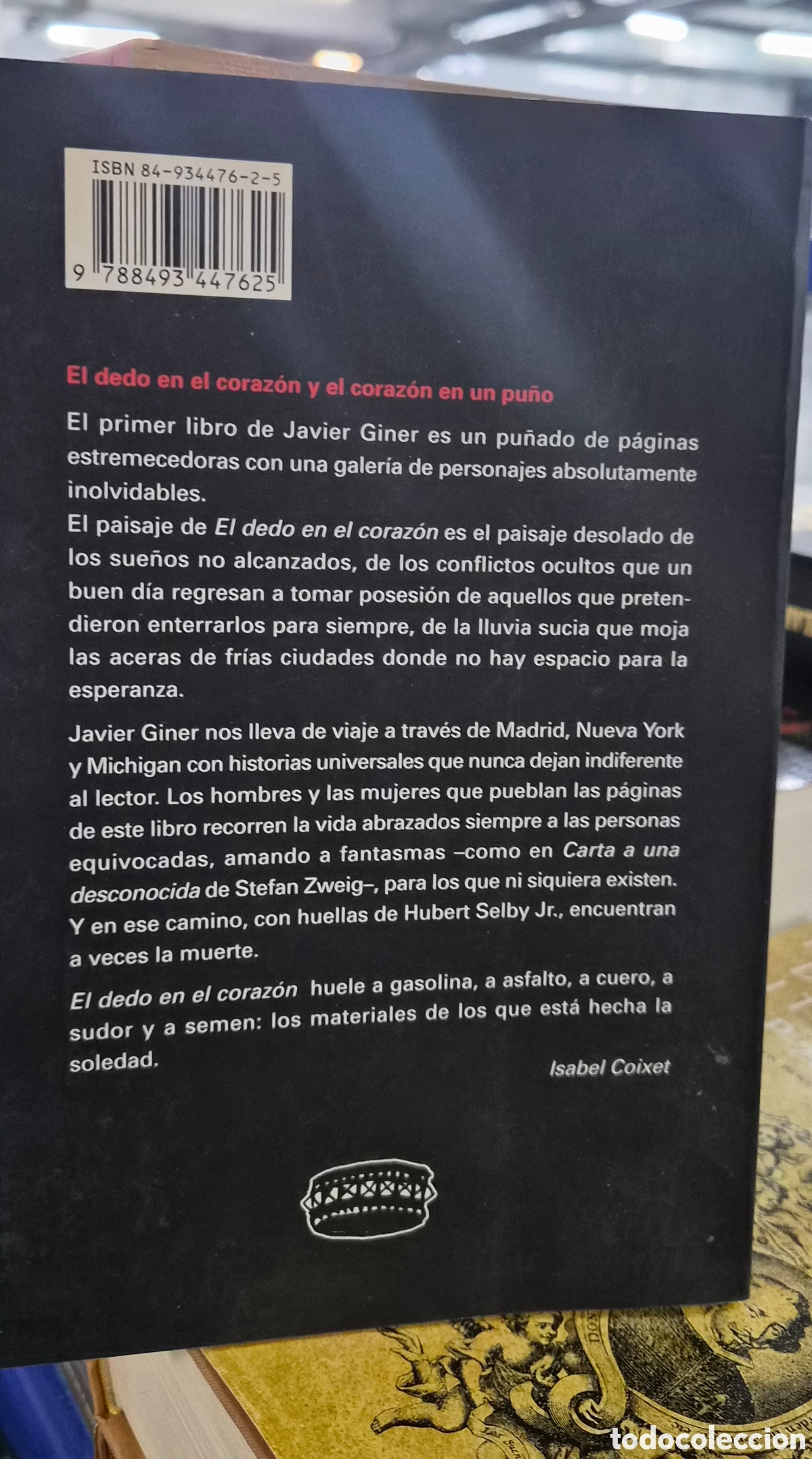 Libros: EL DEDO EN EL CORAZ&Oacute;N- JAVIER GINER - Foto 3