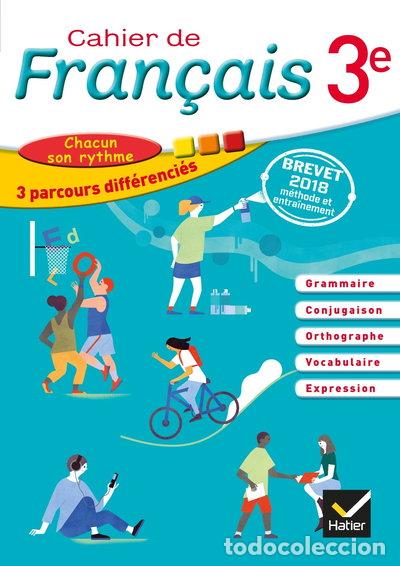 Libros: Cahier de fran&ccedil;ais 3e- 9782401041806