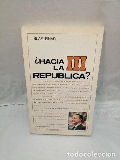 Libros: &iquest;Hacia la III Rep&uacute;blica?- 9788473780247 - Foto 1