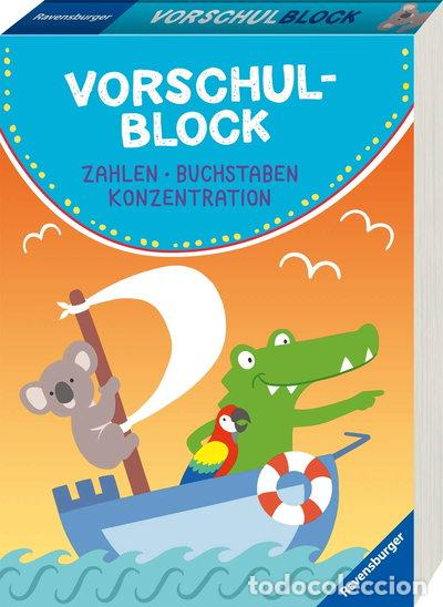 Livros em segunda m&atilde;o: Vorschulblock: Zahlen, Buchstaben, Konzentration- 9783473416073