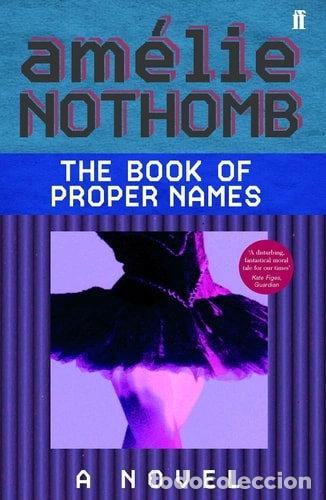 Libros: The Book of Proper Names- 9780571223442