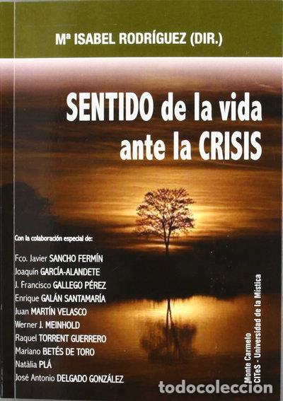Libros: Sentido de la vida ante la crisis- 9788483534724