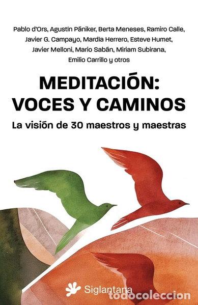 Libros: Meditaci&oacute;n: voces y caminos- 9788410179486