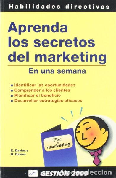 Libros: Aprenda los secretos del marketing- 9788480884372