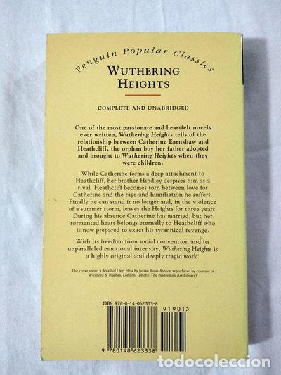 Libros: Wuthering Heights- 9780140623338 - Foto 1