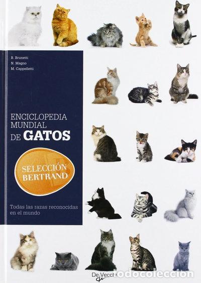 Libros: Enciclopedia mundial de gatos- 9788431541200