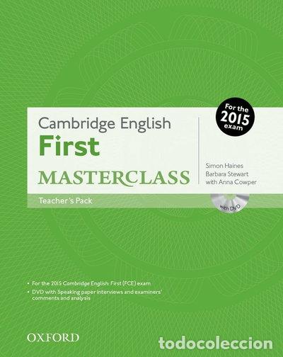 Libros: Cambridge English: First Masterclass Teachers Pack- 9780194512770 - Foto 1
