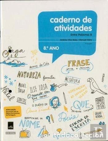 Libros: Entre Palavras 8 - Caderno de atividades- 9789727993734