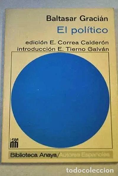Libros: El pol&iacute;tico- 9788420707532