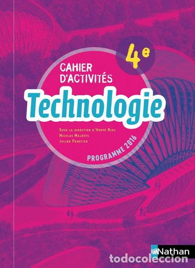 Libros: Technologie 4e: Cahier dactivit&eacute;s &eacute;l&egrave;ve- 9782091648880 - Foto 1