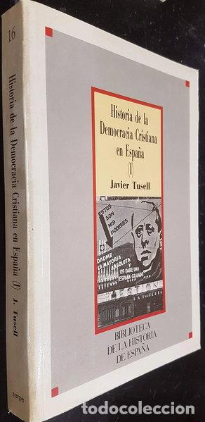 Libros: Historia de la Democracia Cristiana en Espa&ntilde;a (I)- 9788477000013