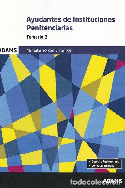 Livres: Temario 3 Ayudantes de Instituciones Penitenciarias- 9788491472735