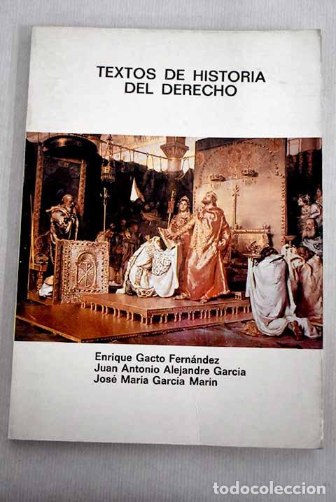 Livres: Textos de historia del derecho