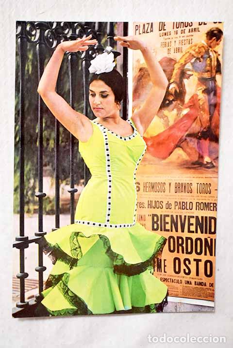 Libri di seconda mano: Postal Baile espa&ntilde;ol, bailadora