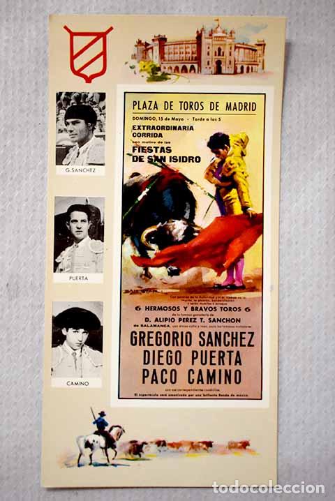 Libri di seconda mano: Postal de Corrida Plaza de Toros de Madrid
