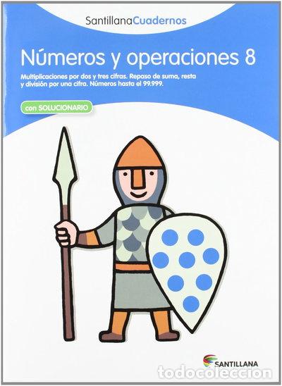 Libri di seconda mano: N&uacute;meros y operaciones 8- 9788468012346
