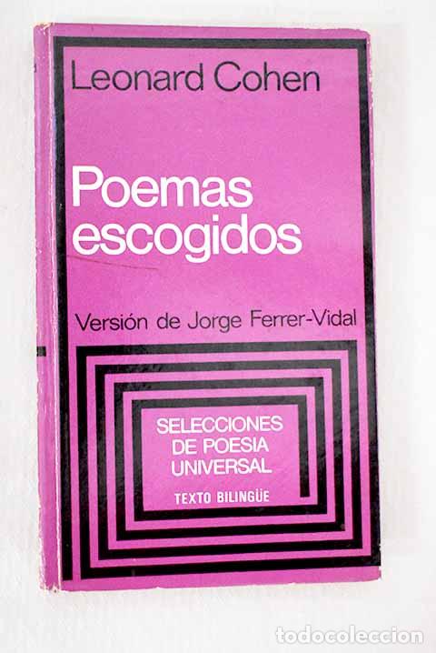 Libros: Poemas escogidos: Cohen, Leonard.- Cohen, Leonard