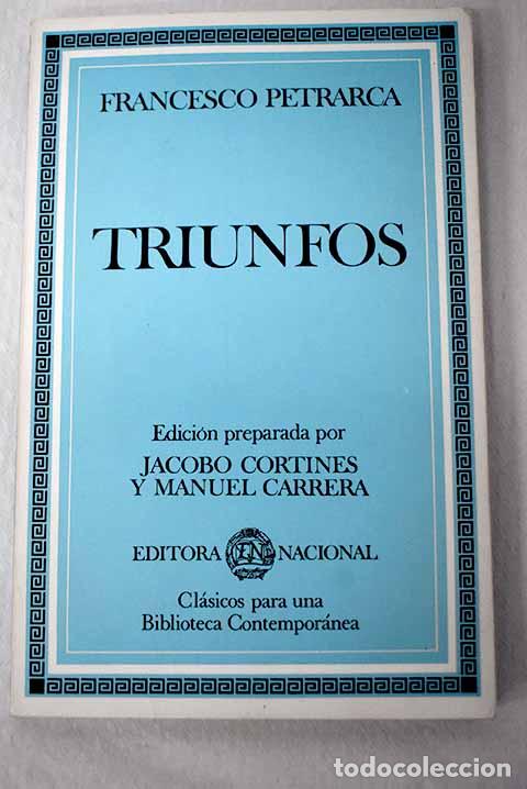 Libros: Triunfos: Petrarca, Francesco.- Petrarca, Francesco - Foto 1