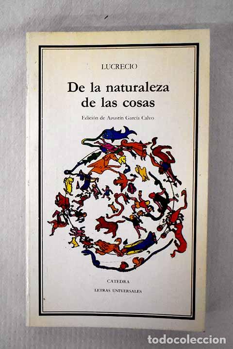 Libros: De la naturaleza de las cosas.- Lucrecio Caro, Tito