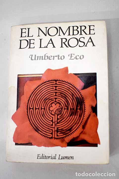 books: El nombre de la rosa.- Eco, Umberto