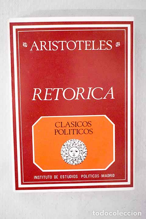Libros: Retorica: Arist&oacute;teles.- Arist&oacute;teles - Foto 1