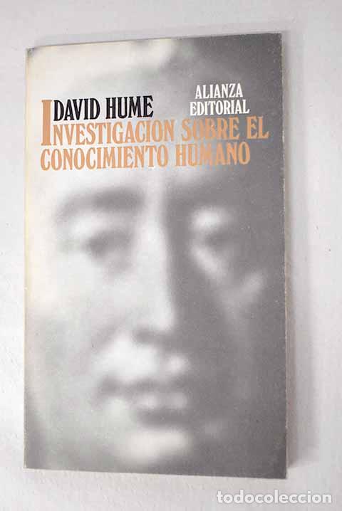 Libros: Investigaci&oacute;n sobre el conocimiento humano.- Hume, David