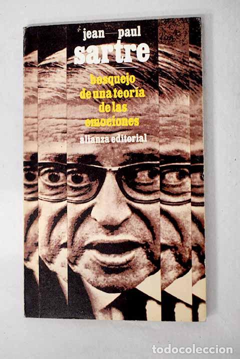 Libros: Bosquejo de una teor&iacute;a de las emociones.- Sartre, Jean-Paul