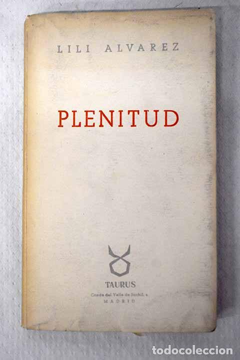 Livros em segunda m&atilde;o: Plenitud: Alvarez, Lili.- Alvarez, Lili