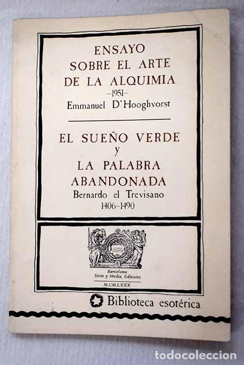 Libros: Ensayo sobre el arte de la alquimia.- Hooghvorst, Emmanuel d