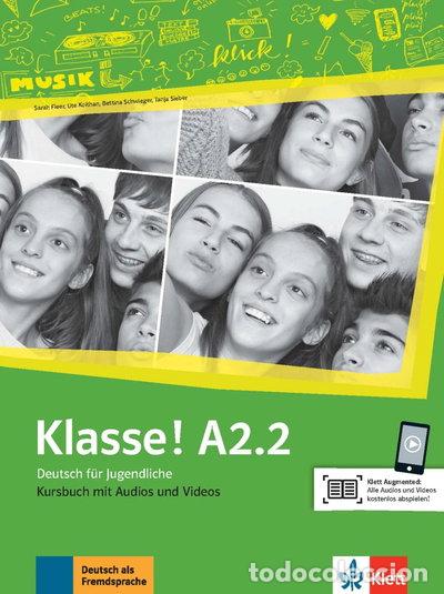 Libros: Klasse! A2.2, libro del alumno + audio + video- 9783126071345 - Foto 1