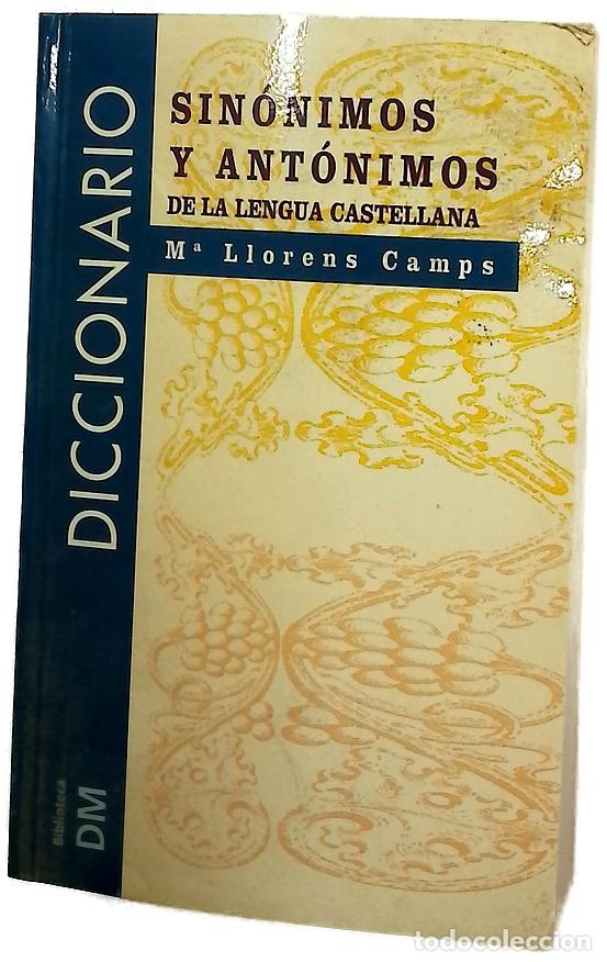 books: Diccionario de sin&oacute;nimos y ant&oacute;nimos