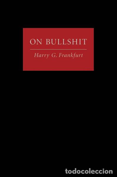 Libri di seconda mano: On Bullshit- 9780691122946