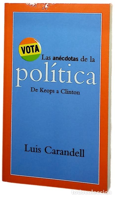 Libros: Las an&eacute;cdotas de la pol&iacute;tica