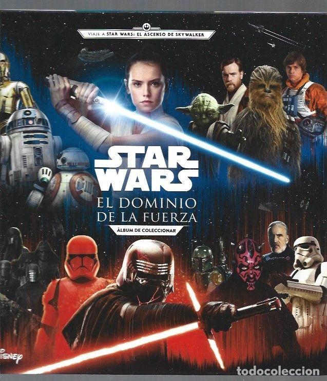 Libros: STAR WARS. EL DOMINIO DE LA FUERZA. ALBUM DE COLECCIONAR. VIAJE A STAR WARS: EL ASCENSO DE SKYWALKER