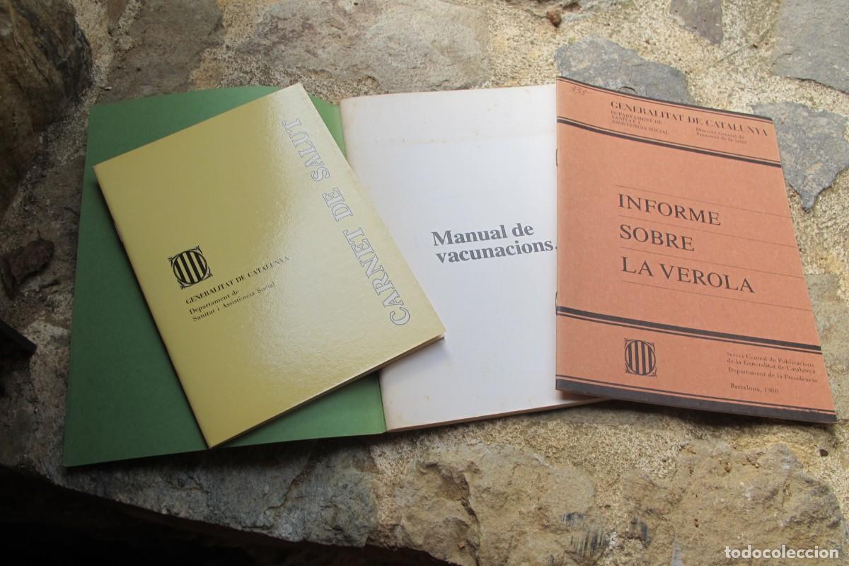 Libros: MANUAL DE VACUNACIONS. GENERALITAT DE CATALUNYA 1980 - Foto 2