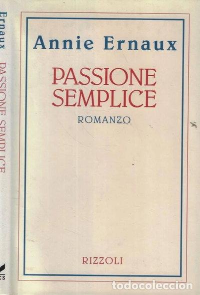 Libros: Passione semplice- 9788817673013