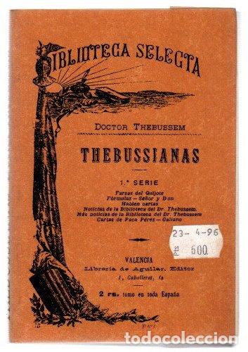 Libros: Thebussianas - Thebussem, Doctor - Foto 1