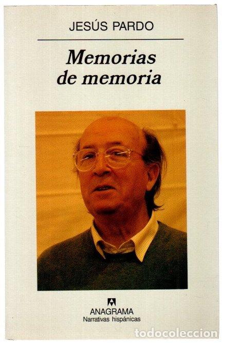 Livres: Memorias de memoria - Pardo, Jes&uacute;s