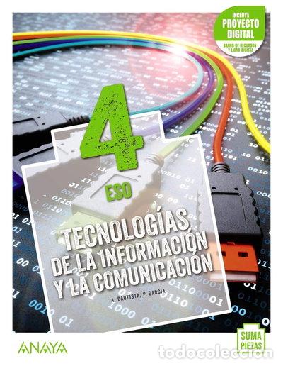 Livres: Tecnolog&iacute;as de la Informaci&oacute;n y la Comunicaci&oacute;n 4- 9788469882597